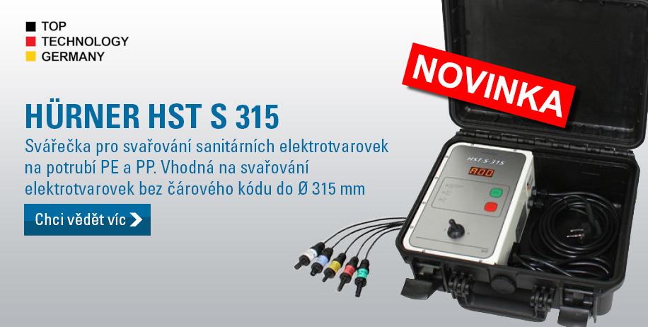 Hurner zváračka na sanitárne elektrotvarovky